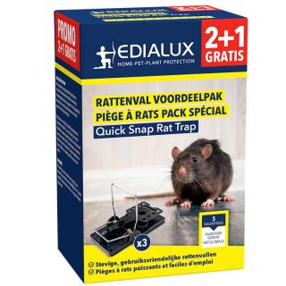 Edialux-quick-snap-rat-trap-3-stuks-promo-rattenval