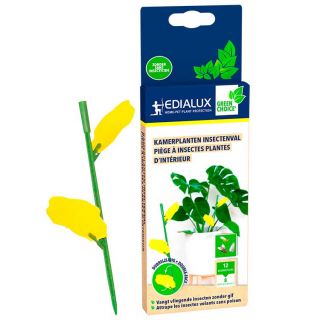 Edialux-kamerplant-insectenval-zonder-gif-gele-bloemen