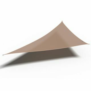 Sun-Shade-Coolfit-schaduwdoek-driehoek- 570x400x400cm-Zand