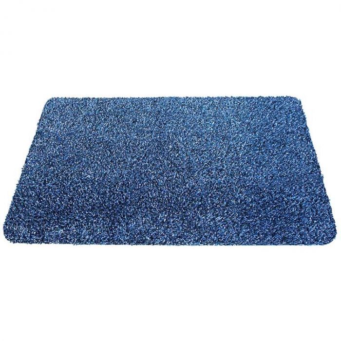 tiener Symmetrie Nog steeds Wasbare deurmat, blauw, 40 x 60 cm - MarketOnWeb