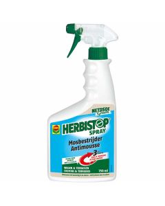 compo-mosbestrijder-herbistop-tuinonderhoud-wegen-terrassen-oprit-pad-gebruiksklaar-spray-750-ml