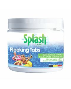Splash-Flocking-Tabs-troebel-water-behandeling-zwembad-helder-water-vlokmiddel