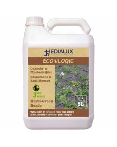 edialux-onkruidbestrijder-mosbestrijder-5L-herbi-green-ready-oprit-pad-terras-tegel-gebruiksklaar-ecologische-bestrijding