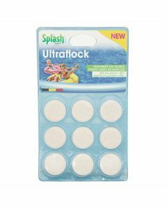 Splash-Ultraflock-tabletten-troebel-water-behandeling-vlokmiddel-voor-helder-zwembadwater