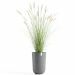 Ecopots-oslo-high-52-grijs-hoge-ronde-bloempot-met-plant